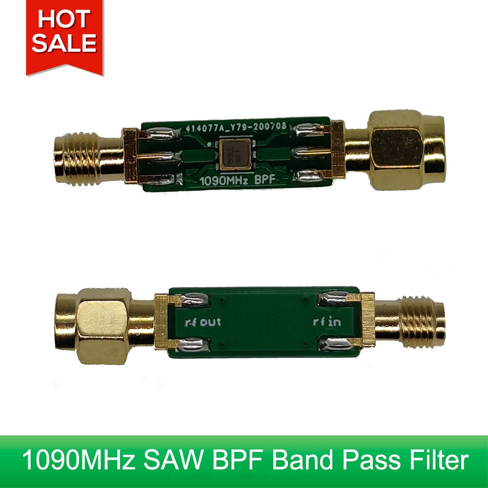 1PCS 1090MHz SAW BPF Band Pass Filter