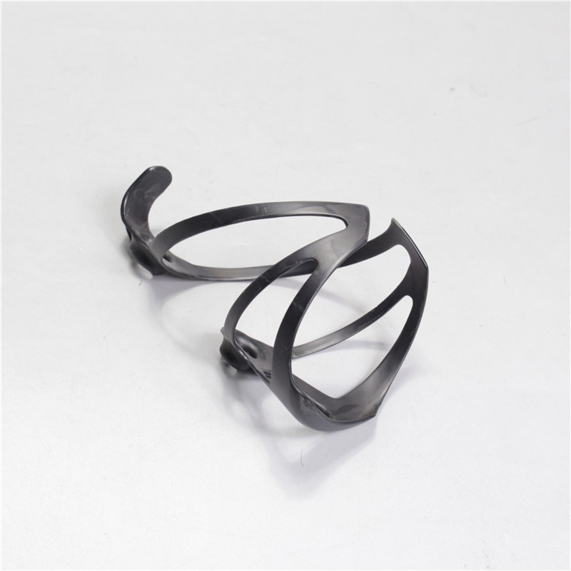 XXX-portabotellas de carbono para bicicleta, soporte ligero para bicis, 18g, negro, Ud, mate