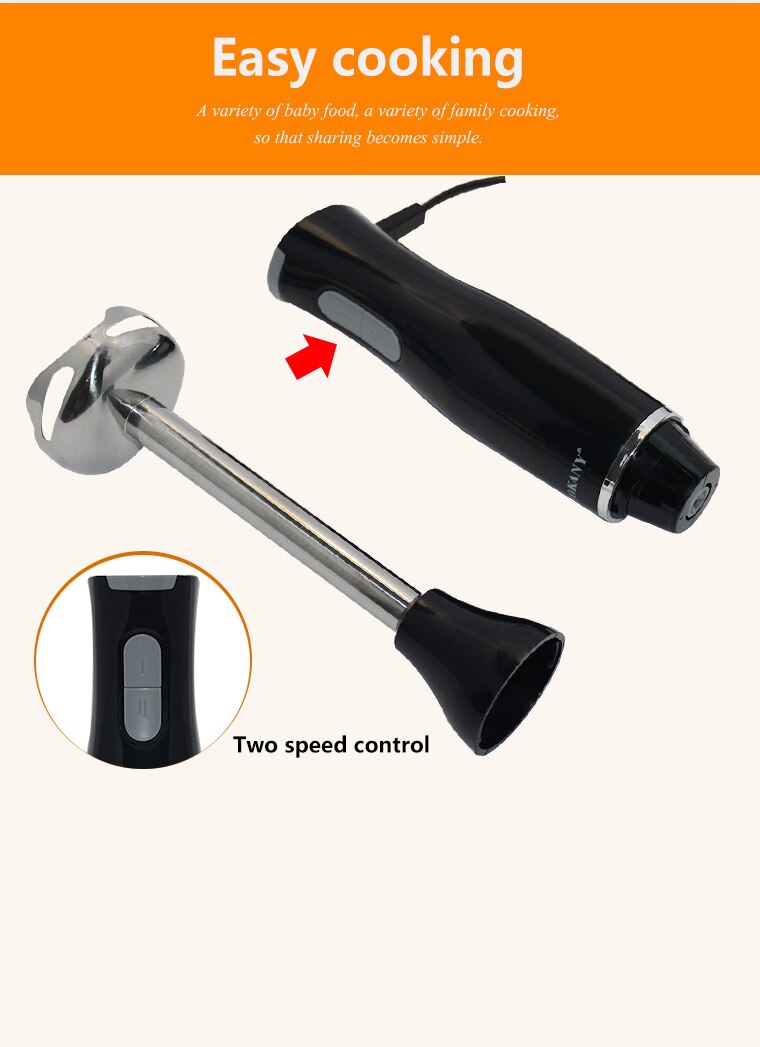 Multi-functional household electric cooking bar blender small baby complementary food juicer