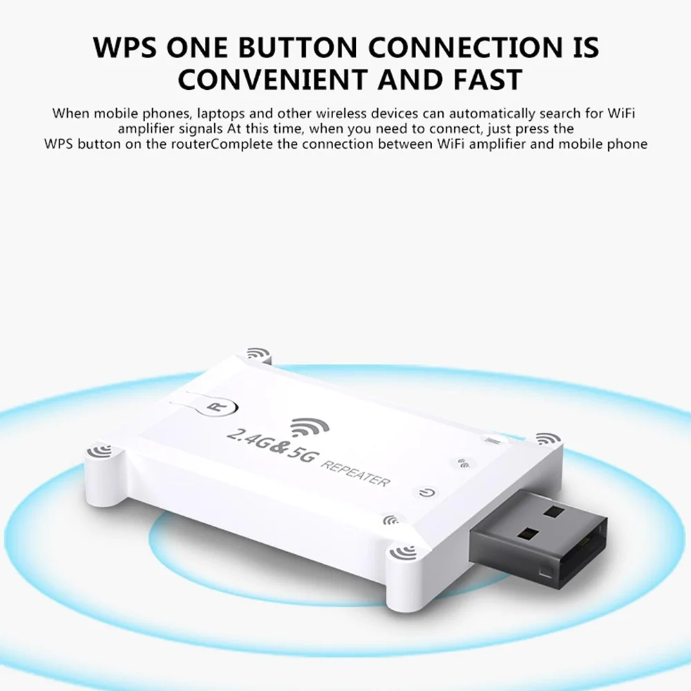 WALRAM WIFI5 AC1300 Dual Band 1200M Drahtlose Signal Verstärker Wifi Extender Booster 2,4g/5g Wifi Repeater usb Netzteil