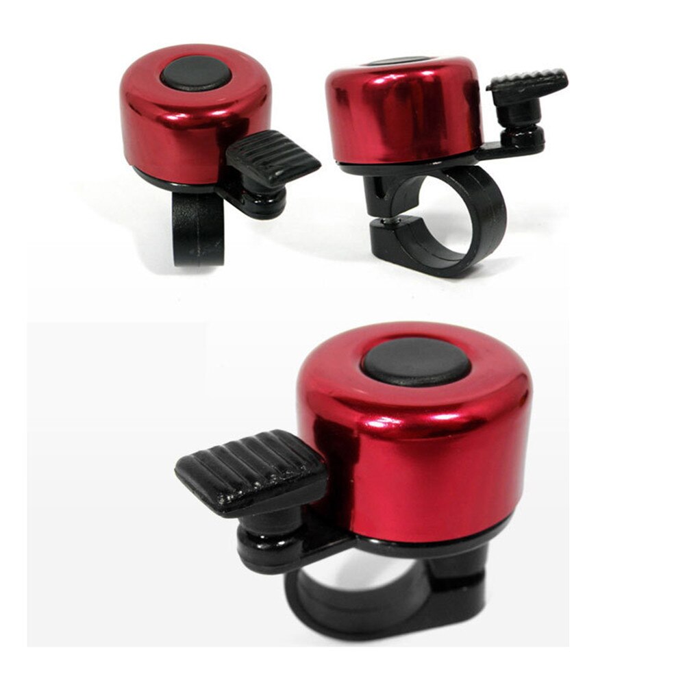 Voor Veiligheid Fietsen Fietsstuur Metalen Ring Zwart Bike Bell Horn Sound Alarm Fiets Mountain Road Levert Cyclus Apparatuur: D