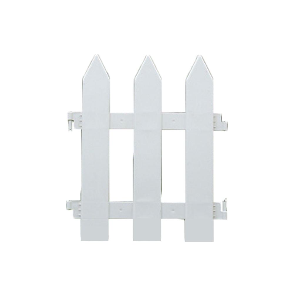 Christmas Tree Fence Courtyard Flower Garden Vegetable Indoor Garden Fence Kindergarten Showcase White Decor: 25x30cm