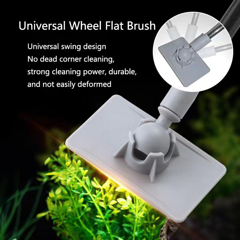 Aquarium Algen Tank Cleaner Set Aquariums Reinigingsgereedschap Kit Aquarium Cleaner Aquarium Netto Schraper Spons Accessoires