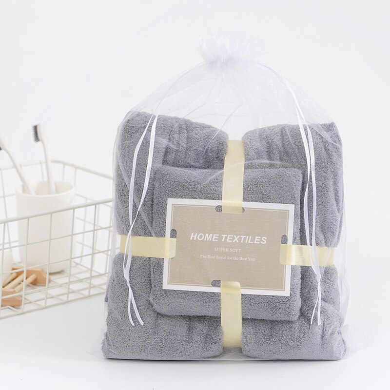 17 Kleuren Coral Fleece Absorberende Haar Zwemmen Gezicht Hand Badhanddoek Sets Microvezel Handdoeken Badkamer Handdoeken Microfiber Handdoek Set: D