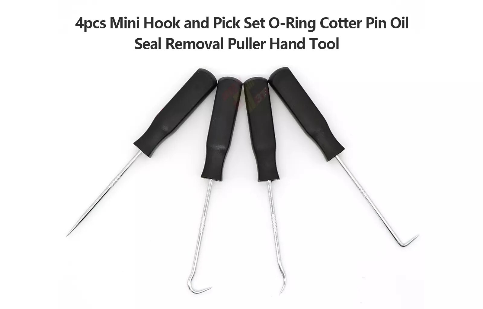 QTY4 Mini Hook and Pick Set O-Ring Cotter Pin Oil Seal Removal Puller Hand Tool