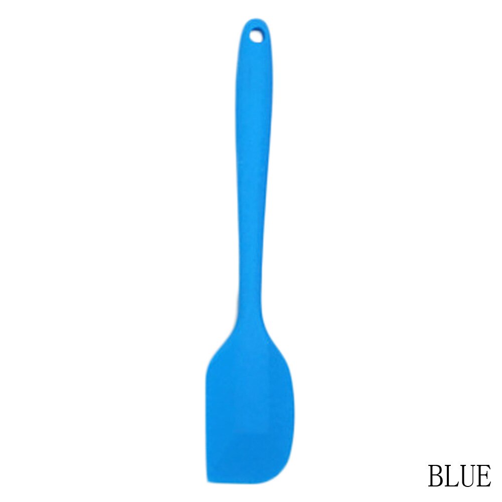 1pcs Baking Tools For Cakes Silicone Spatula Spoon LFGB Cookie Spatulas Pastry Scraper Mixer Buttter Ice Cream Scoop: BL