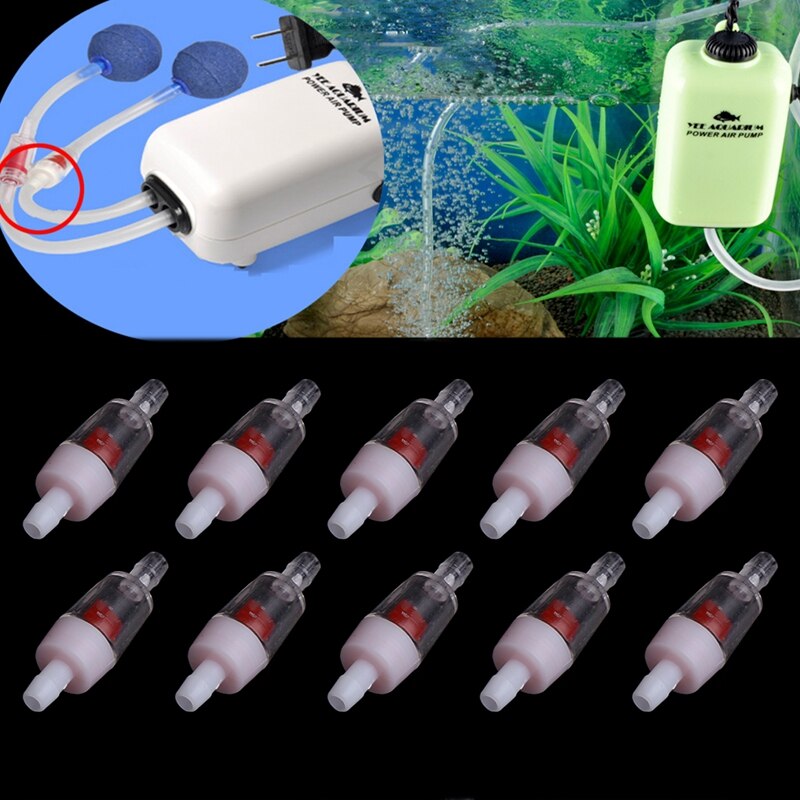 One Way Check Valve Non-Return For Aquarium Fish Tank CO2 Water Air Line Pump85WC