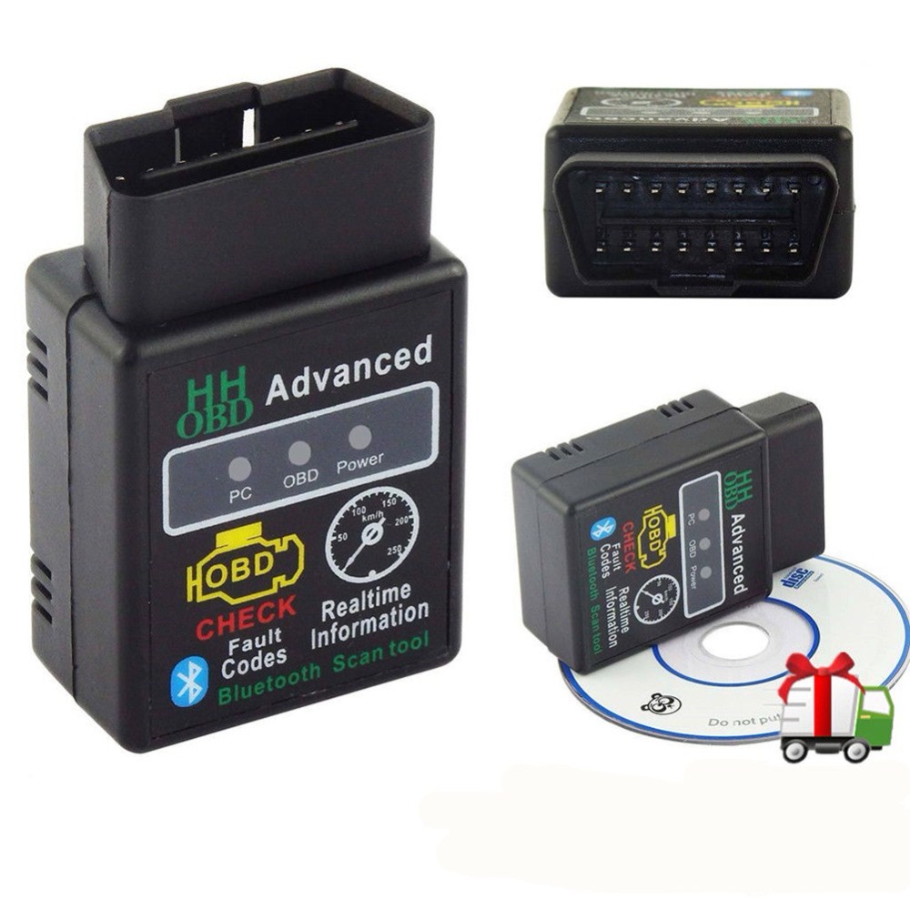 Auto HH OBD Geavanceerde ELM327 Bluetooth V2.1 Auto Scanner Diagnostische Computer Scan Tool Auto Accessoires