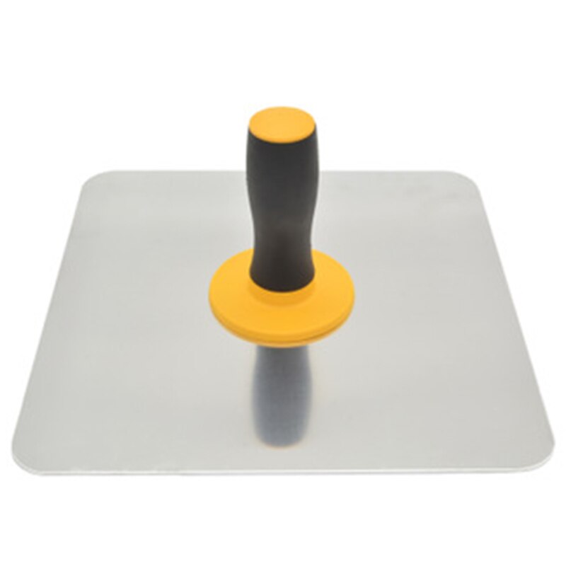 Soporte para tablero de mortero de llana de aluminio, herramienta de enlucido con mango