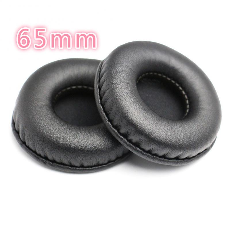 1 Paar Sponge Cover Vervanging Oorkussens 75 80 85 90 95 100 105Mm Oortelefoon Cover 50Mm 55 60 65 70 Hoofdtelefoon Cover TXTB1: 65mm