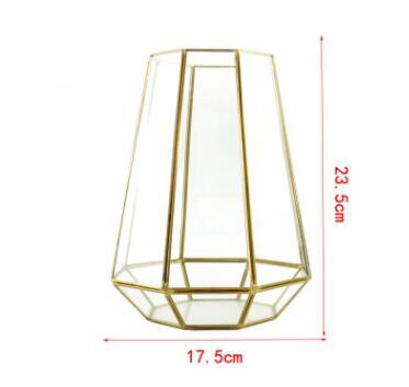 Verschiedene Unregelmäßige Geometrische Glas blume zimmer Sukkulenten Pflanzer Vase Terrarium Tabletop Topf DIY Heimat Sekretariat Hochzeit dekoration: 3