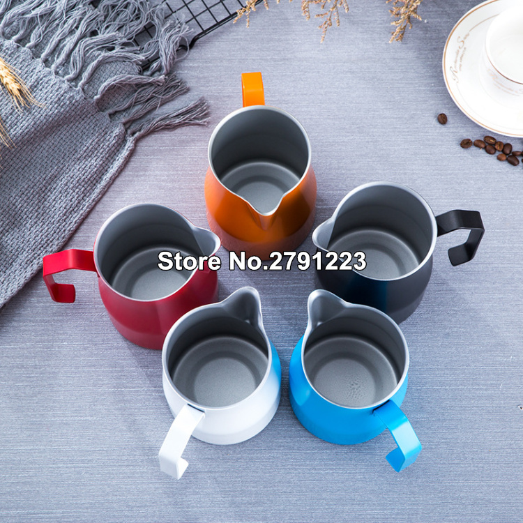 Roestvrij Staal Melk Opschuimen Werper Kruik Espresso Voor Koffie Moka Cappuccino Latte Drankjes Barista Craft