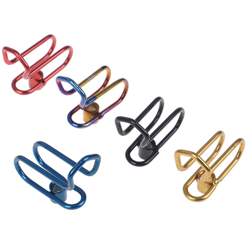 Universal gadgets offroad rustfrit stål bøjleholder multifunktionel motorcykel krog bagage hjelm motorcykel scooter tilbehør