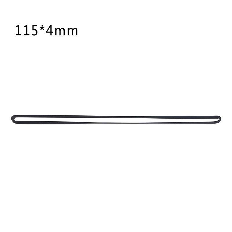 4mm szeroki płaski taśma magnetofonowa pas maszynowy różne wspólne paski do rejestratora Walkman Repeater napęd DVD pasek gumowy: plum