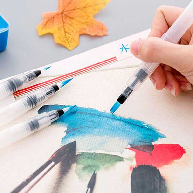 Nachfüllbare Malerei pinsel Aquarell pinsel Wasser Panzer Kalligraphie Pinsel Kunst Marker Kuli wasser farbe für Anfänger Zeichnung Liefert
