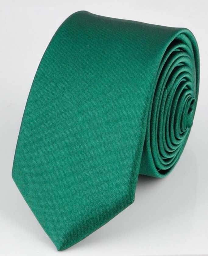 Corbata roja estrecha informal para hombre, corbata negra delgada para hombre, accesorios sencillos para , corbatas formales de C005, 5cm: c35 Dark Green