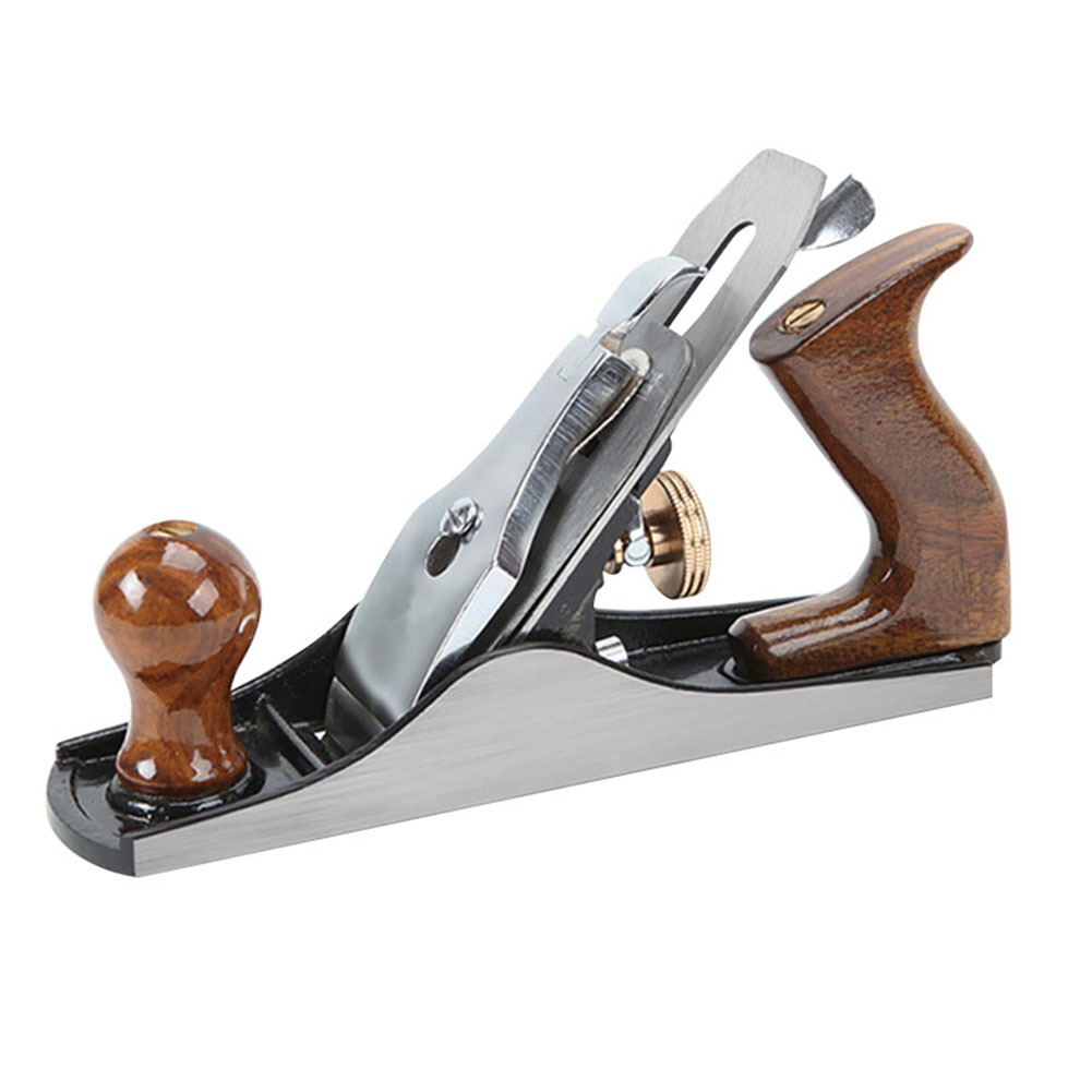 250mm Sharpening Wood Hand Tools Iron Hand Planer Carpenter Hard Wood DIY Hand Planer Hand Push Cast Iron Wood Planer Cutter