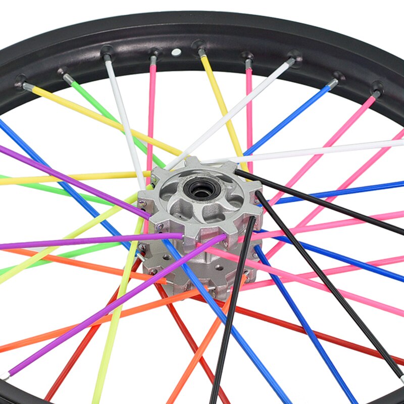 Rayons de moyeu de roue avant ou arrière pour XR CRF BBR Dirt Pit Bike, 10, pièces/ensemble, 10, 12, 14, 16, 17, 19 pouces