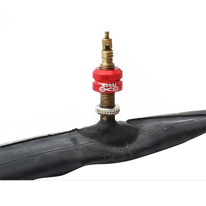 1 st. vliegfiets wet mondmoer vacuüm band gas mondstuk moer binnenband ventiel mountainbike racefietsen