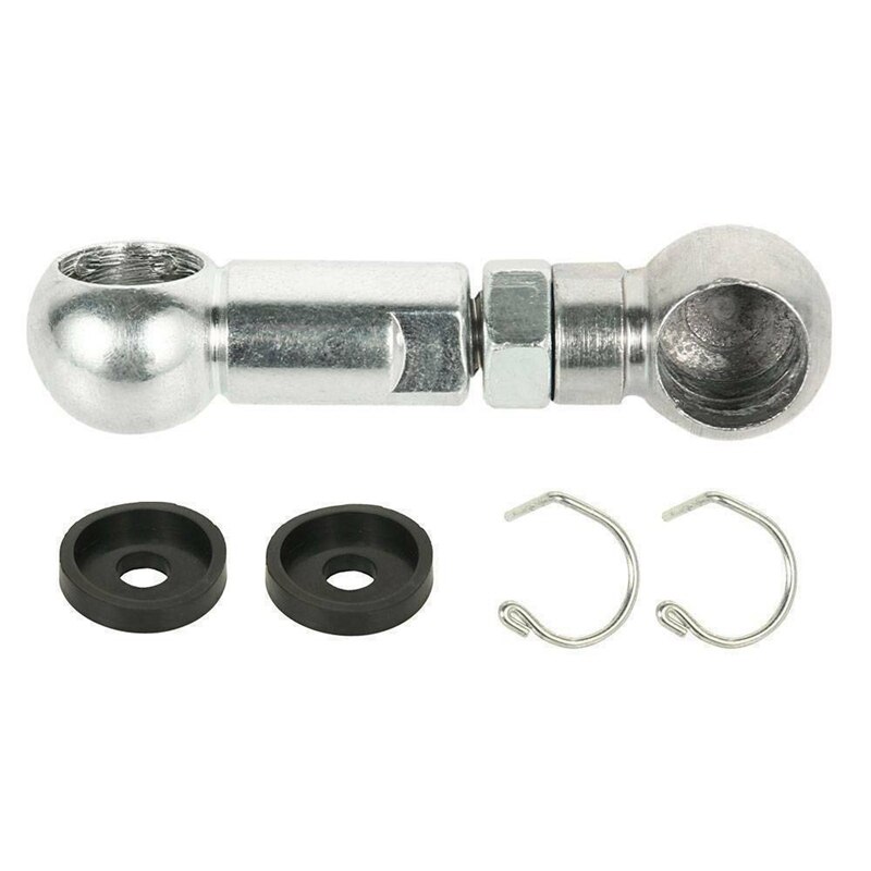 Paire De Biellettes De Direction Pour Go Kart / Quad – Alliage Acier, Entraxe 280 Mm, Rotule 8 Mm | Améliore Tenue De Route