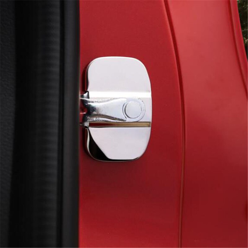 4 PCS Car Door Lock Buckle Decorated Rust Guard Protection Cover for LandWind X7 X8 MG5 Rattan Roewe 350 550 Chevrolet Captiva