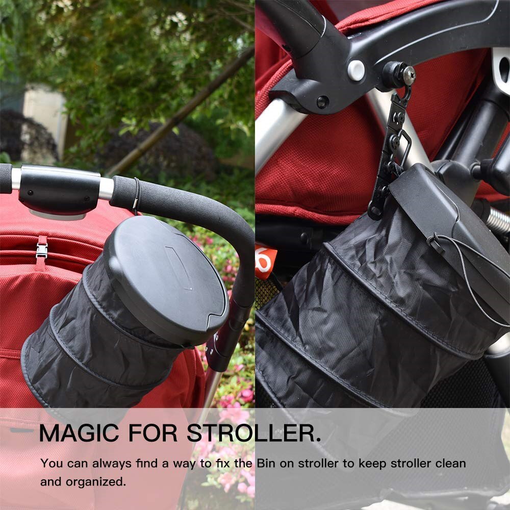 Pliage suspendu camion poubelle voiture stockage baril Auto intérieur pièces noir haute capacité Oxford imperméable tissu