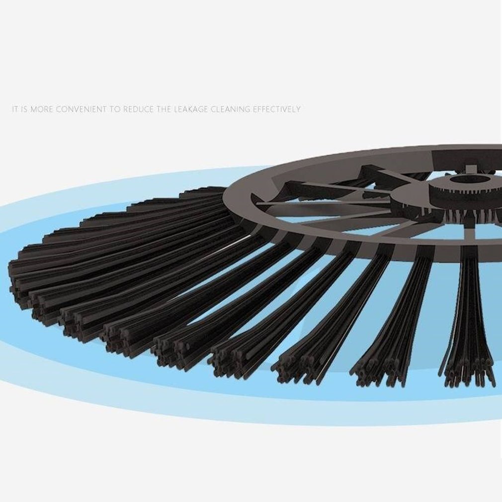 360 graders manuel roterende fejemop multifunktionel mekanisk fejemaskine håndskub rengøring kostesamler