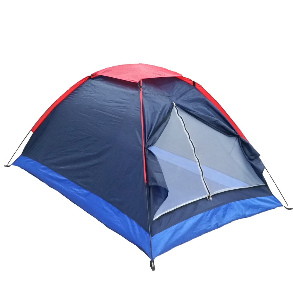 2 Mensen Outdoor Reizen Outdoor Camping Tent Strand Tent Kit Single Layer Vissen Tent Met Draagtas Voor Wandelen Reizen
