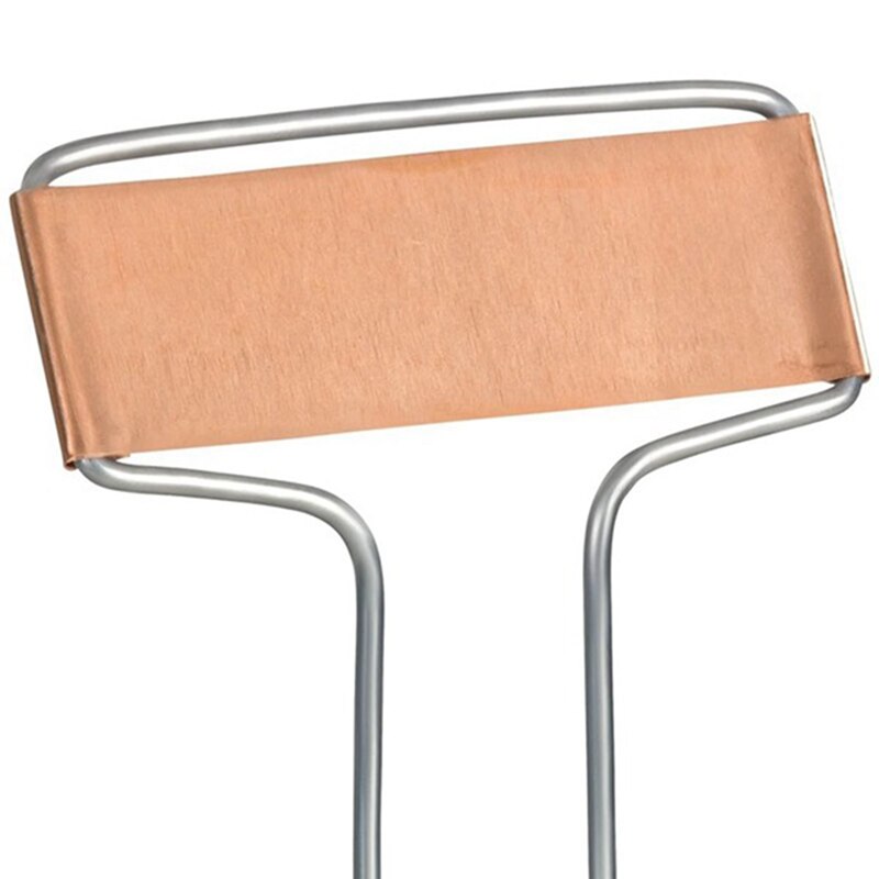 40 bitar av växtetiketter i metall 10 tum växtetiketter i kopparväxt