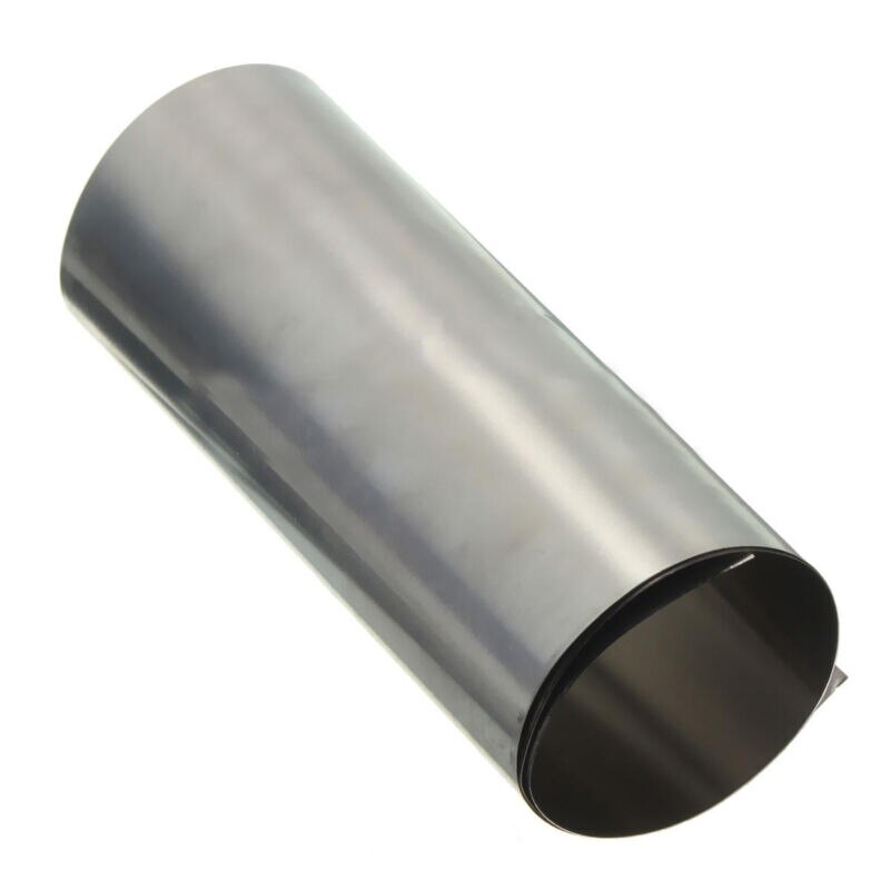 0.1mm thick titanium foil sheet 100x300mm metal processing material, corrosion-resistant titanium processing
