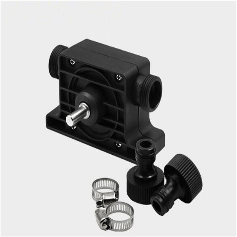 Olie Vloeistof Waterpomp Draagbare Elektrische Boor Pomp Zelfaanzuigende Overdracht Olie Vloeistof Waterpomp Schacht Voor Elektrische Boor: Default Title