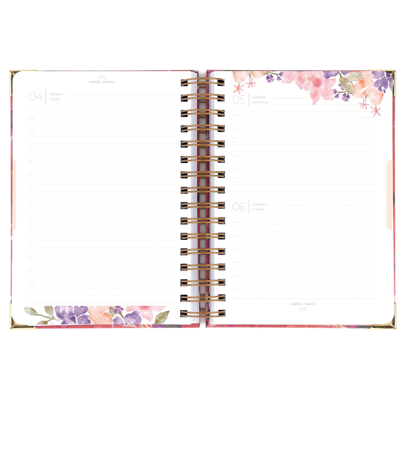 Takenote Agendas - Isabella - Agenda 21-22 - Día Página A5