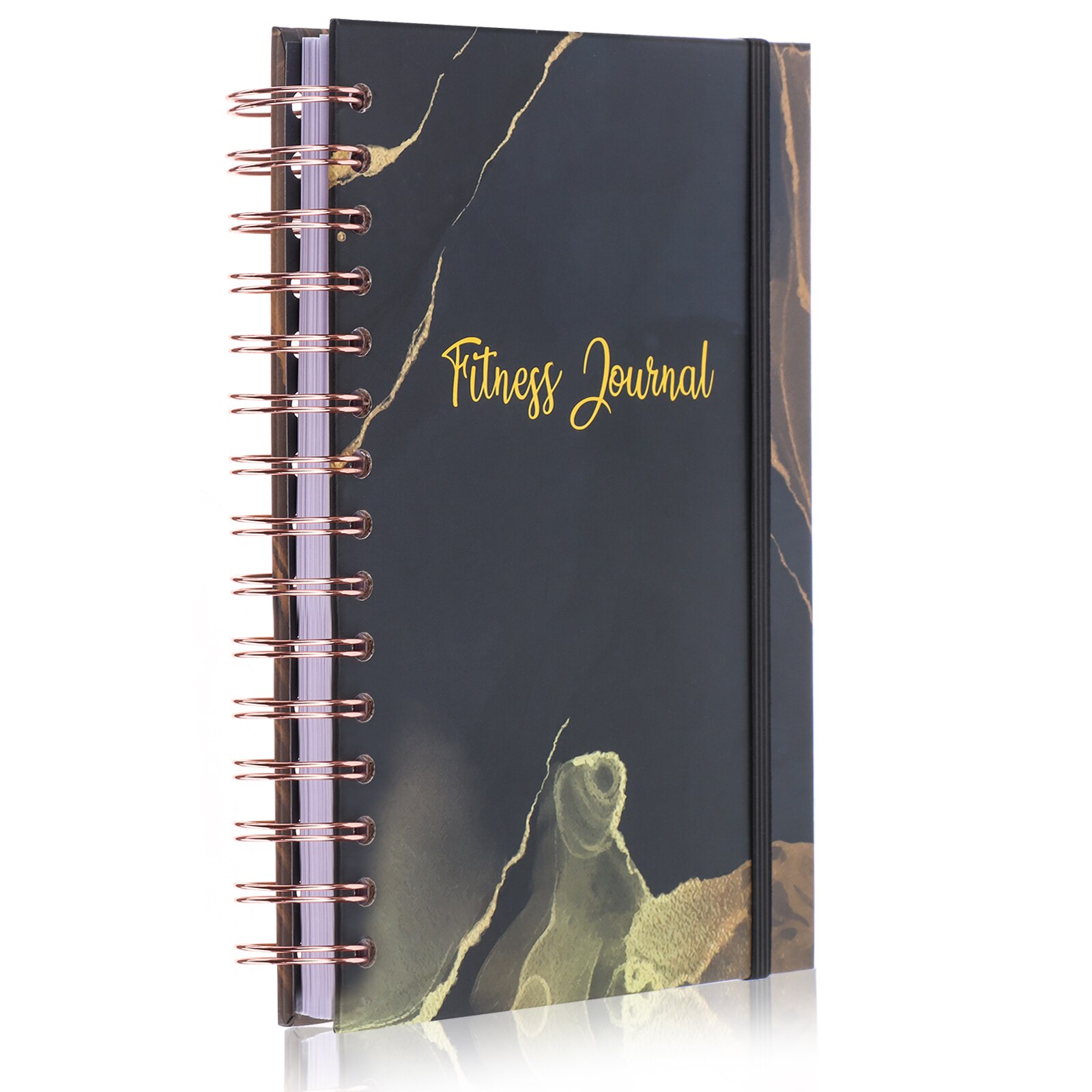 Workout Fitness Journal Planners,Daily Weekly Non-Dated Planner, Notepad for Fitness And/Nutrition Journal/Planners