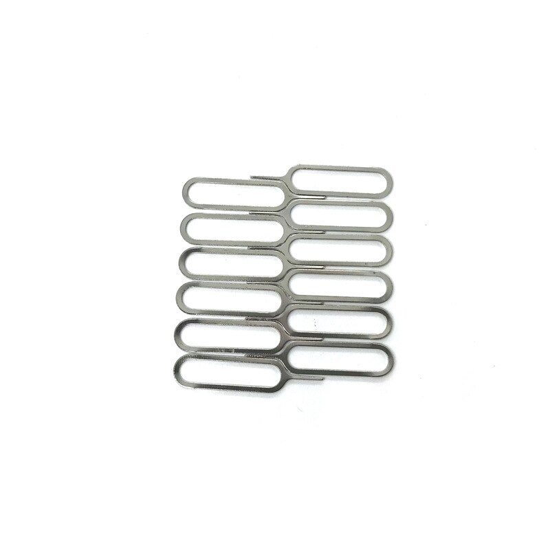 10 pièces nouvelle carte de téléphone broche prendre carte Sim décapant outil broche aiguille pièces de rechange pour iPhone Samsung Xiaomi Huawei ShipShopping