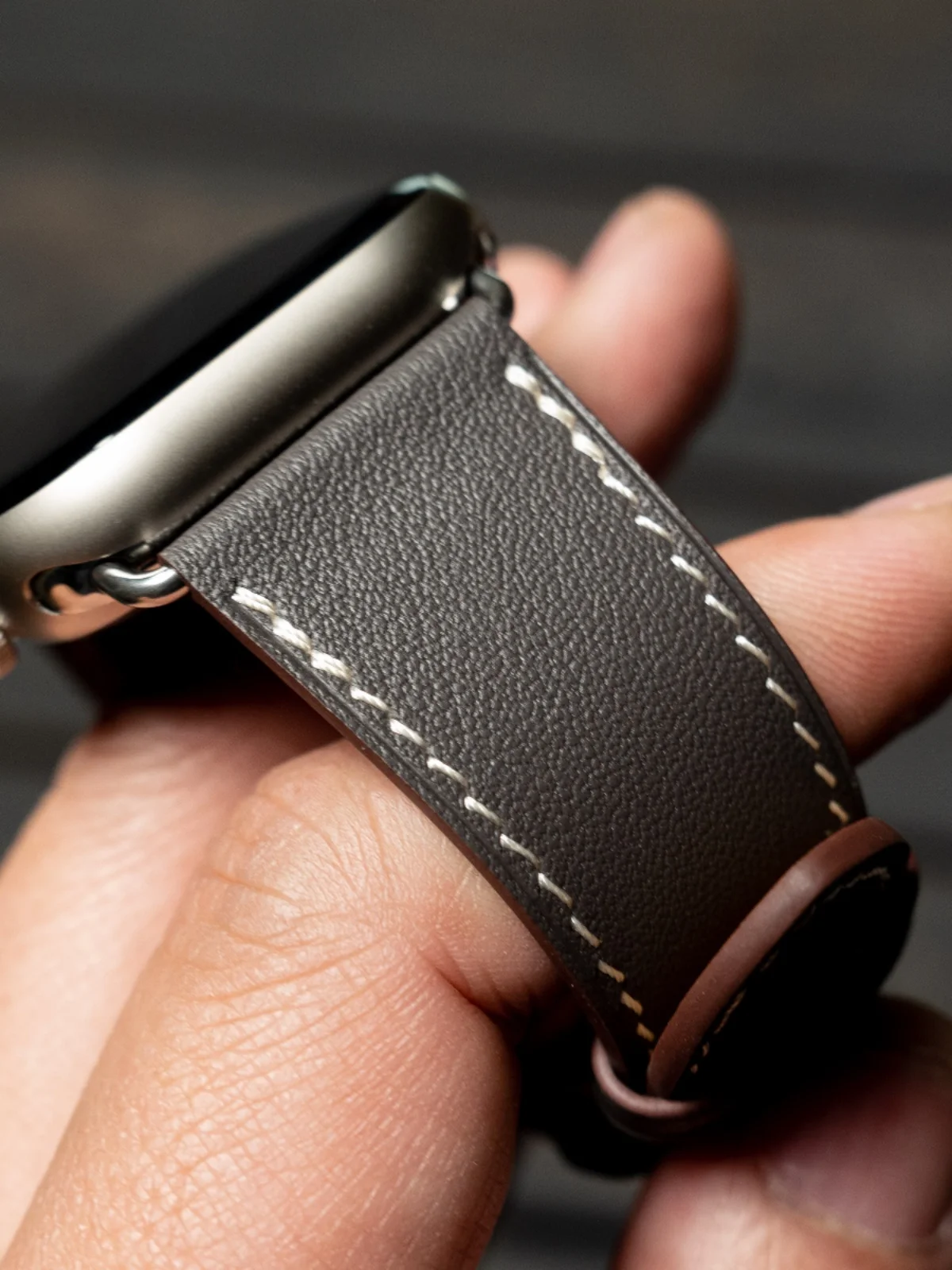 Voor Apple s10/iwatch lederen Apple Watch band ultra2/s9/s8/7SE Lederen Herm band 46mm 42mm 49mm 44mm 41mm