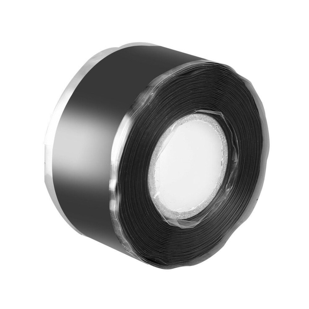 3m silikon gripetape for kajakk kano og dragebåt padleårer: Svart