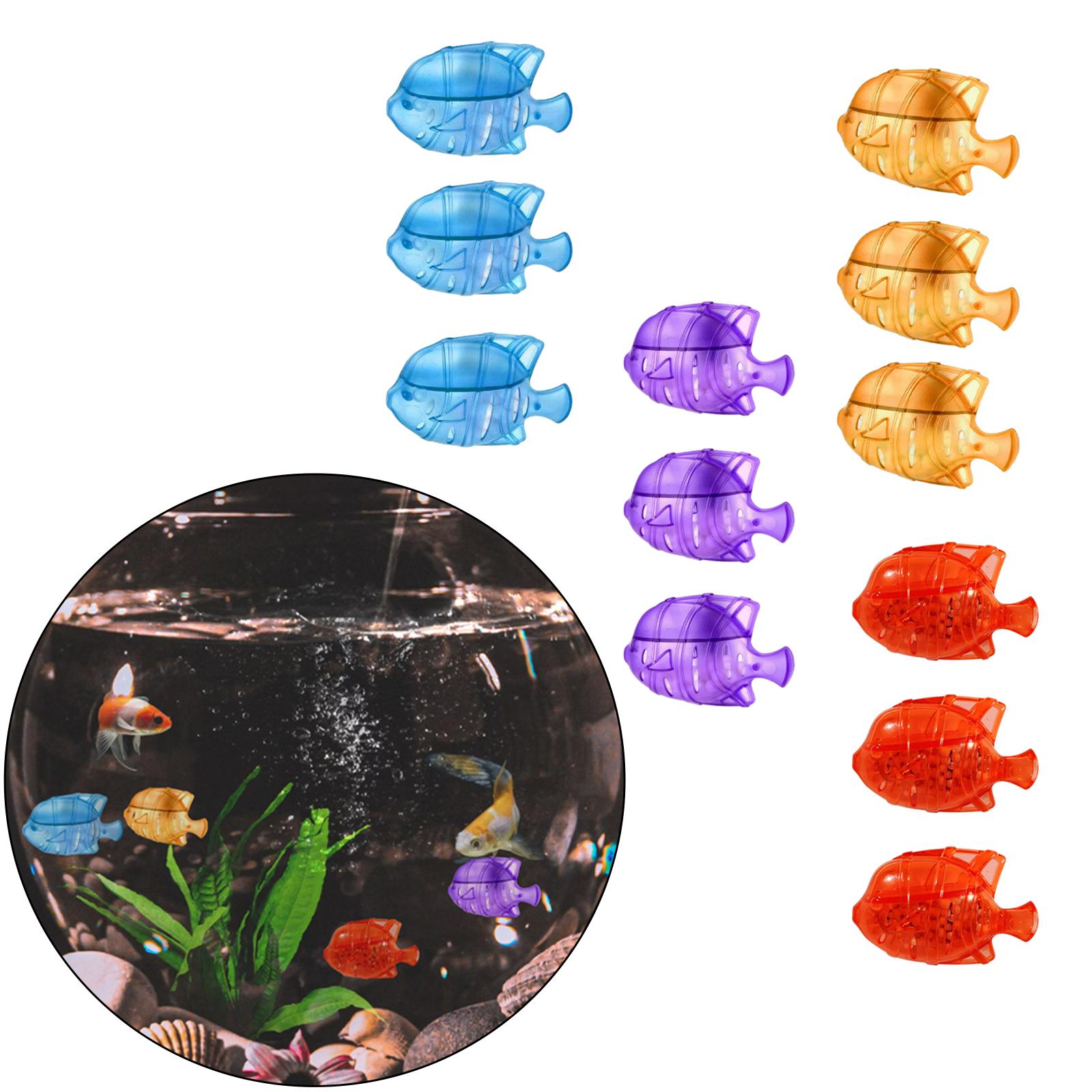 Humidificateur nettoyeur d'aquarium de poissons 12x, décoration à brouillard /froid