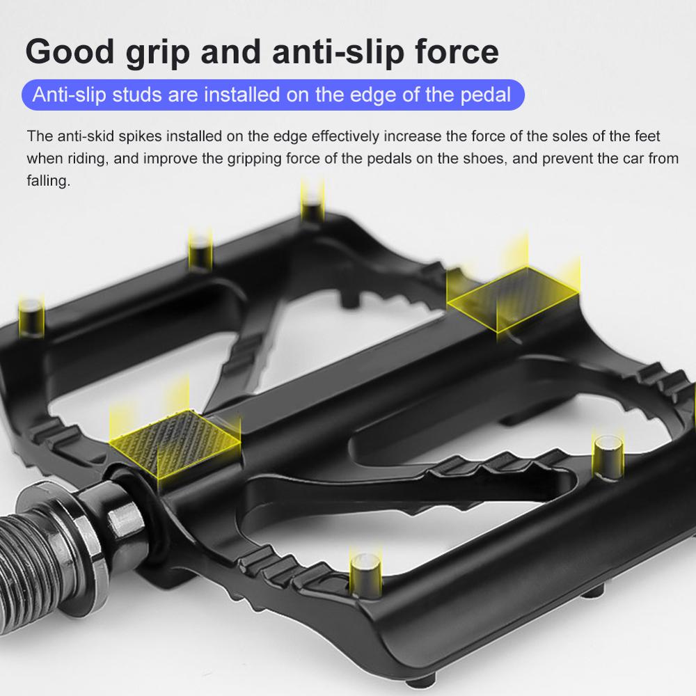 Mountain Bike Road Bike Pedal Quick Release Non-slip Ultra Light Pedal 3 Bearing Pedal Mountain Bike Bicycle Accessories