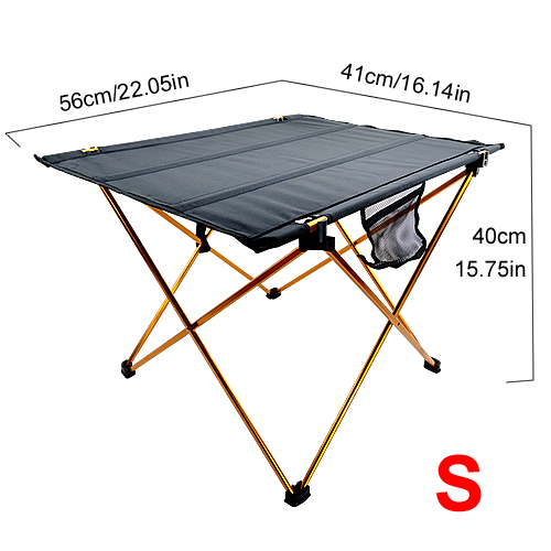Faltbare Falten Camping Wandern Schreibtisch Reisen Picknick Tisch Kleine Terrasse Schreibtisch Aluminium Legierung Tragbare Tisch Ich bin Freien: 02