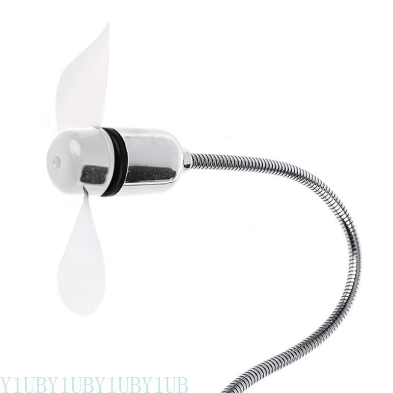 652F Office Outdoor Universal Flexible USB Fan Air Cooling For Laptop Desktop PC Computer USB Powerbank