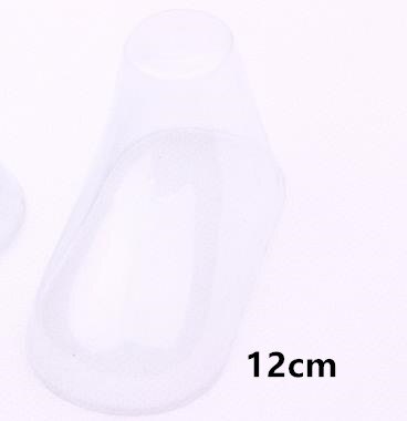 10 PAIRS Clear Plastic Baby Feet display booties, shoes, sock Display Booties Shoes Socks Clear Plastic PVC: 12cm