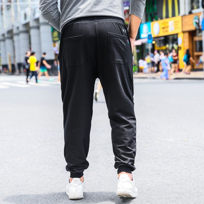 Joggingbroek Mannen Losse Elastische Plus Size 6XL Elastische Streetwear Volledige Lengte Mannelijke Sport Broek Toevallige Rechte Joggers Broek