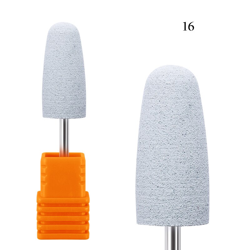 Brocas para uñas amoladora de silicona para esmalte de uñas cortador rotatorio de cutícula para manicura herramientas eléctricas Accesorios: VQ04307