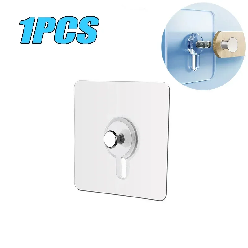 Haken-Aufhänger-Aufkleber, einfache Wandkleber, Wandhaken, selbstklebend, Stark klebend, Bilderrahmen, NäGel, transparent, nahtlos: Bronze-