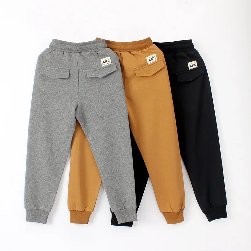 IENENS niños bebés pantalones sueltos de algodón ropa deportiva niños usan pantalones elásticos infantiles 5 6 7 8 9 10 11 12 años