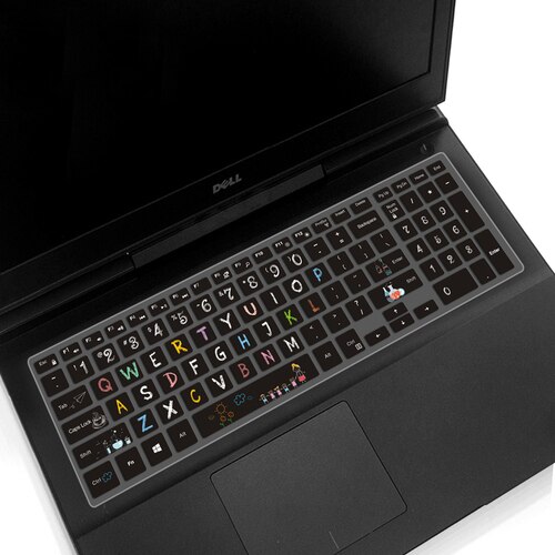 Protection du clavier pour Dell G3 3579 3590 Magazine de voyage 7000 G7 G5 Cahier 7559 Clavier Film de Protection 5577 Couverture de clavier: type4
