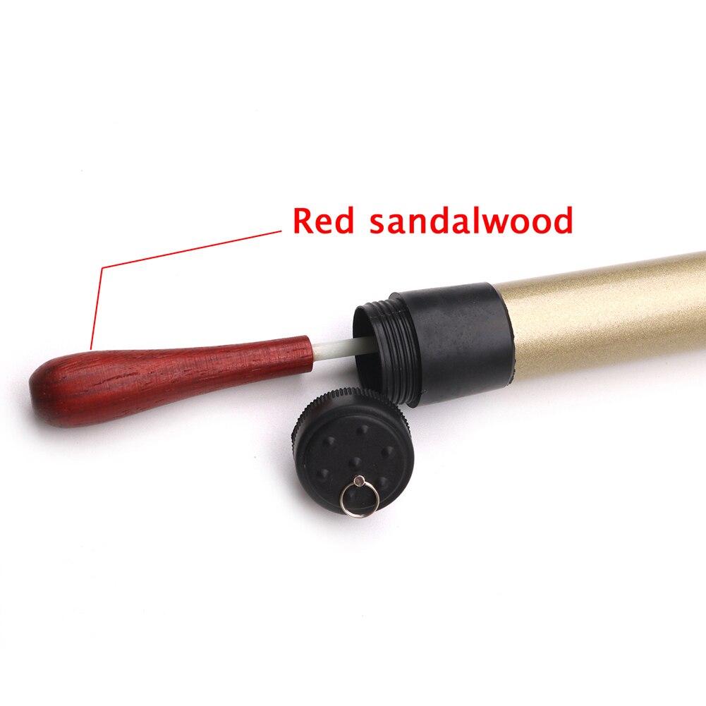 Instrument de bâton de musique de chef d'orchestre, utilisé pour le musicien de bande de poignée en bois de scène et le boîtier de montre de performance