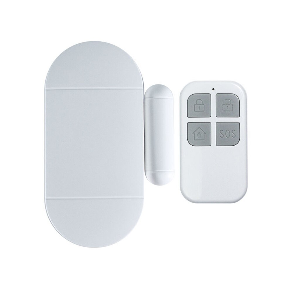 Wireless 130db Burglar Alarm Home Security Window Door Alarm System Magnetic Sensor With Remote Control Door Sensor Alarm: Default Title