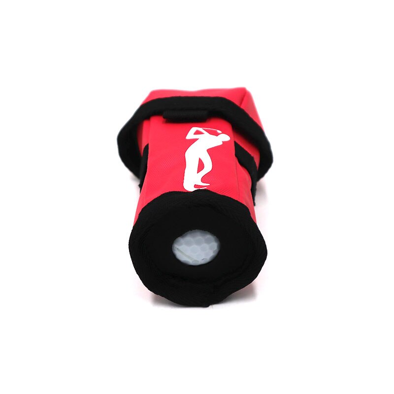 Portable Golf Balls Holder Storage 3 Balls & 6 Tees Polyester Golf Pouch Carrier Golf Pouch Bag Ball Holder