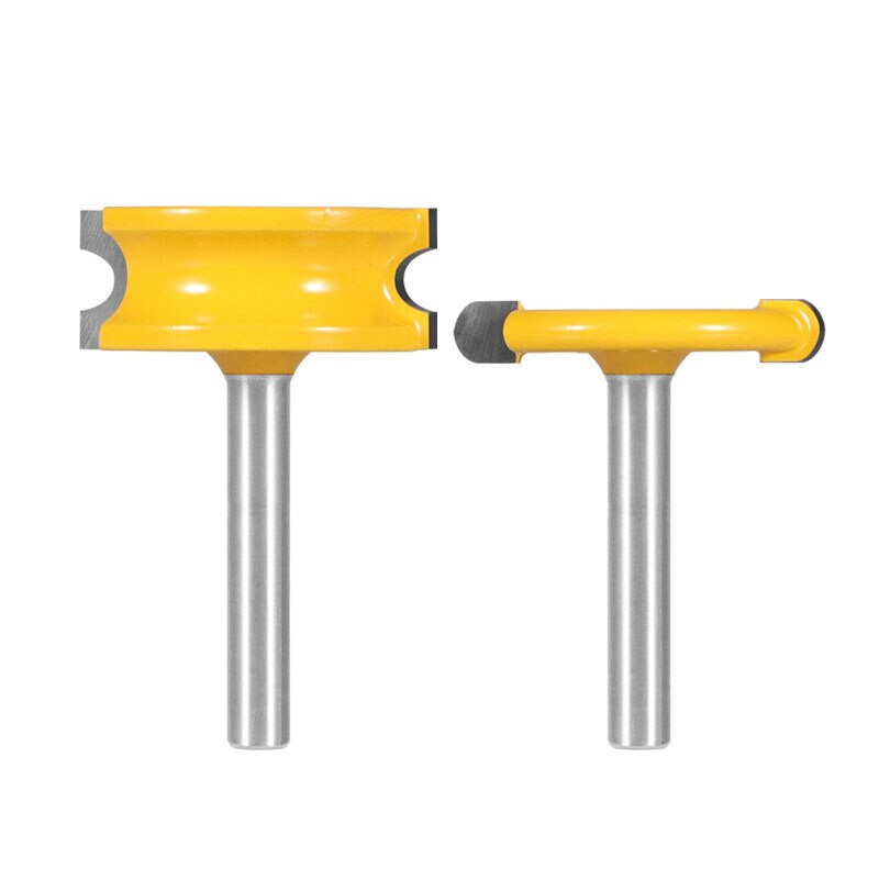 Juego de brocas para carpintería, herramientas de corte de espiga de madera de aleación de tungsteno y cobalto, vástago de 8mm y 1/4 pulgadas, 2 piezas